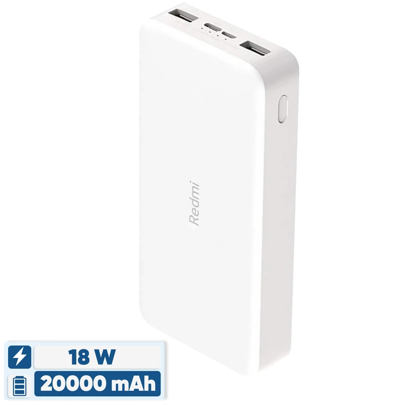 پاوربانک 20000 میلی‌آمپرساعت 18وات شیائومی  مدل Redmi PB200LZM
